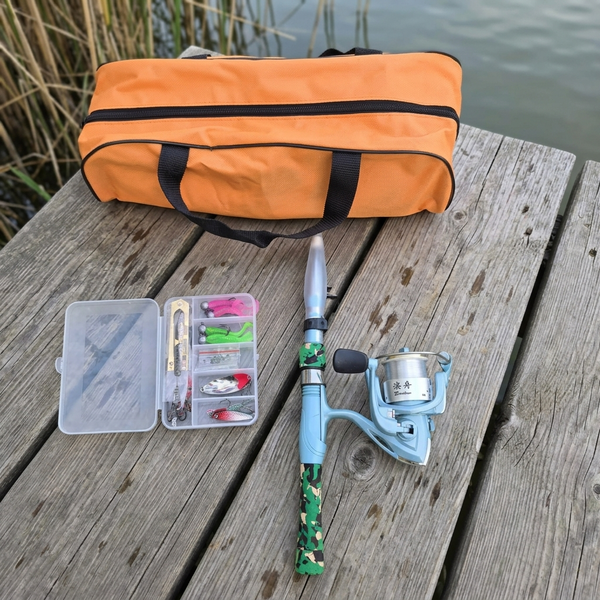 Fishing Rod and Reel Set with Tackle Accessories