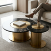 Round Coffee Table Set