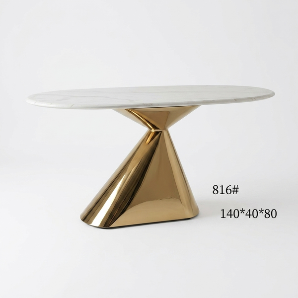 Modern Sculptural Console Table