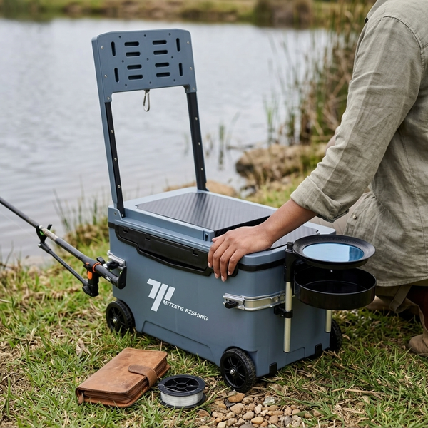 30L Multifunctional Fishing Cart & Tackle Box