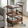 Three-Tier Rolling Utility Cart