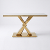Modern Geometric Console Table