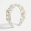 Pearl Rose Layered Headband