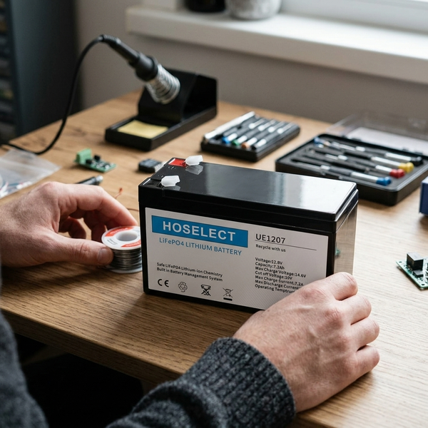 12.8V 7.2Ah LiFePO4 Lithium Battery with BMS