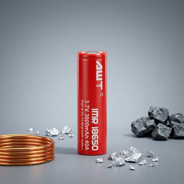 IMR 18650 3.7V 3000mAh 40A Rechargeable Cell