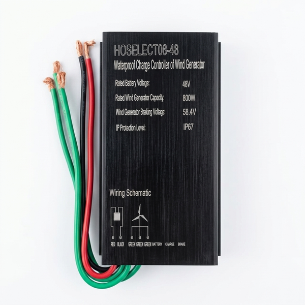 48V 800W PWM Wind Turbine Charge Controller