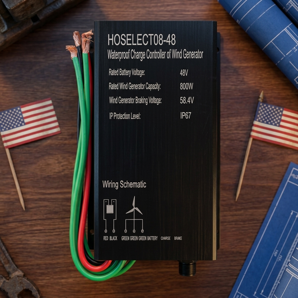 48V 800W PWM Wind Turbine Charge Controller