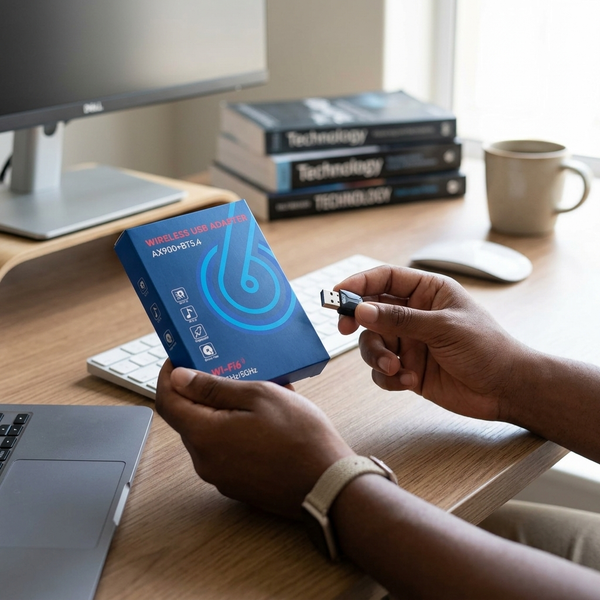 USB Wi-Fi 6 & Bluetooth 5.4 Wireless Adapter