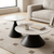 Modern Round 2 Piece Coffee Table Set