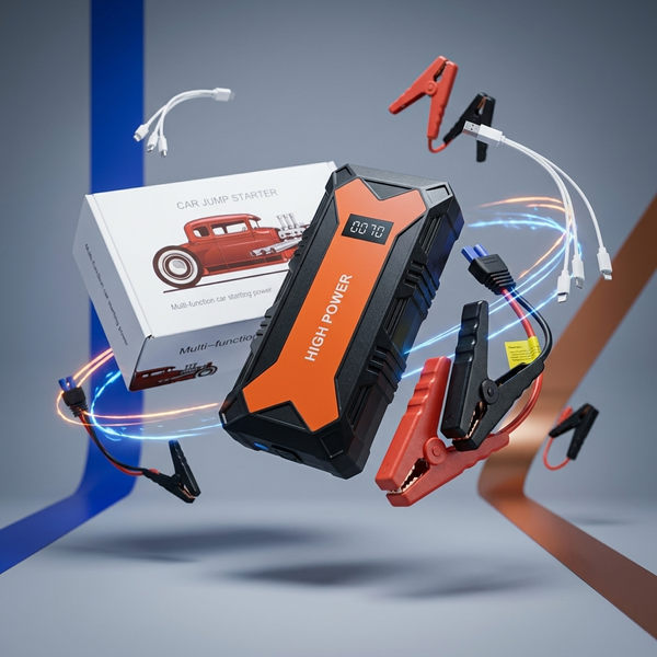 Portable Car Jump Starter Power Pack
