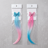 Colourful Bow Hair Extensions for Kids