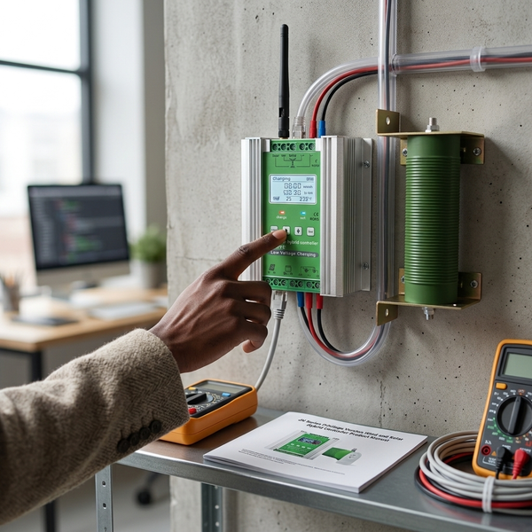 24-48V 1000W Wind Turbine Controller with Wi-Fi Dongle