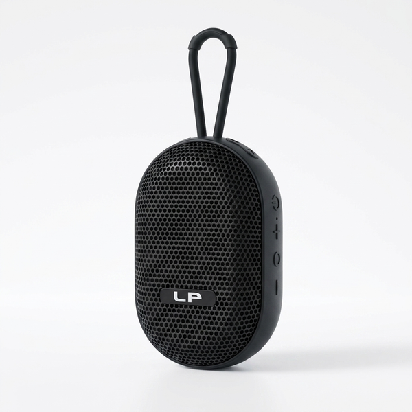 Mini Wireless Speaker with Clip-On Carabiner