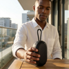 Mini Wireless Speaker with Clip-On Carabiner