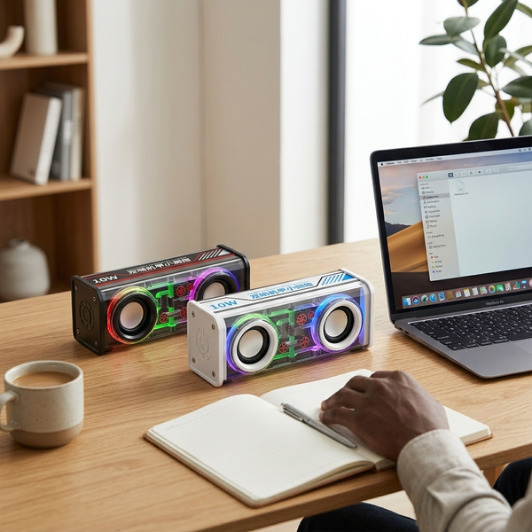 Bluetooth Speaker with Dual LED Drivers