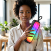 Bluetooth Speaker with Multicolour Ambient Lighting