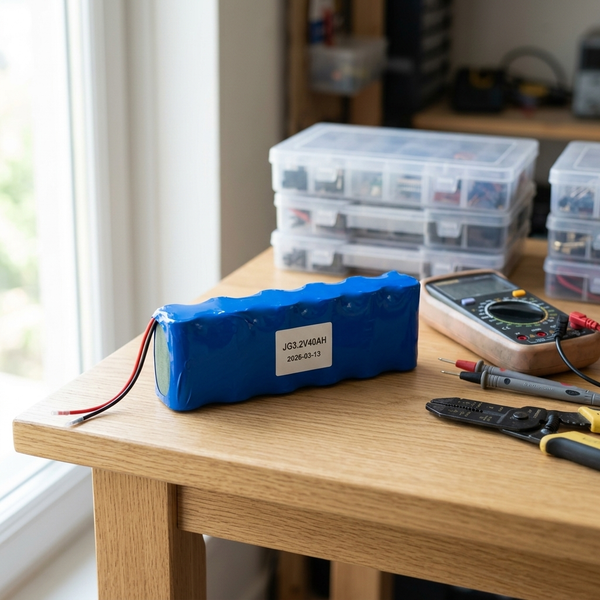 8-Cell 32650 3.2V 40Ah Battery Pack