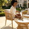 Outdoor 3-Piece Patio Seating Set