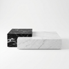 Modern Marble-Style Coffee Table
