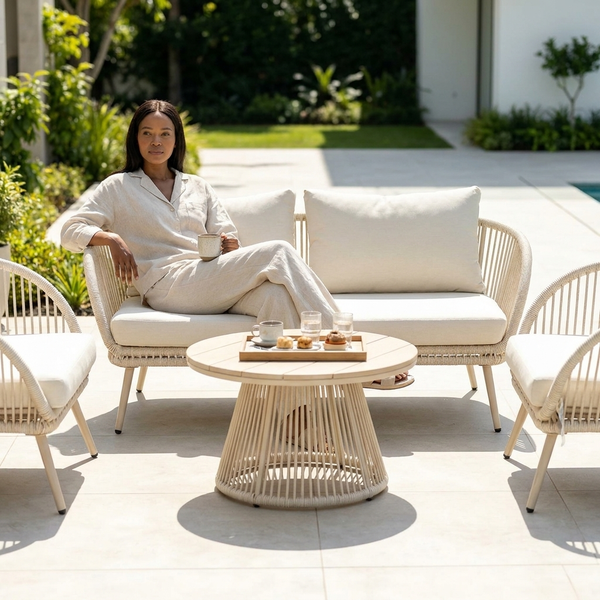 Modern Outdoor Lounge Furniture Set
