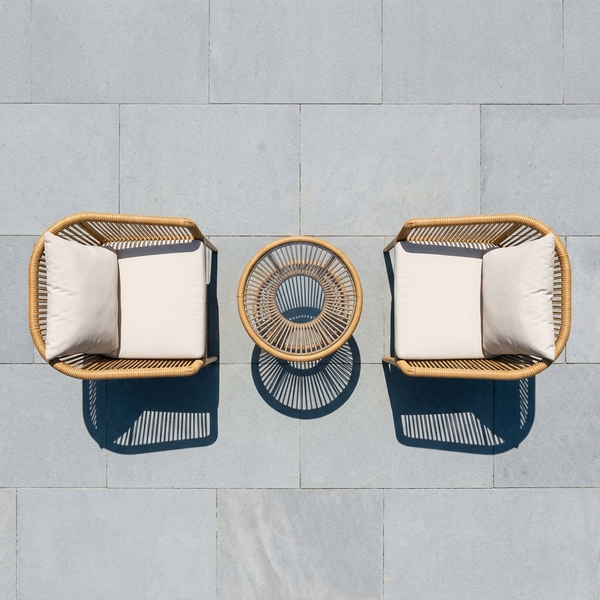 Outdoor 3-Piece Patio Seating Set