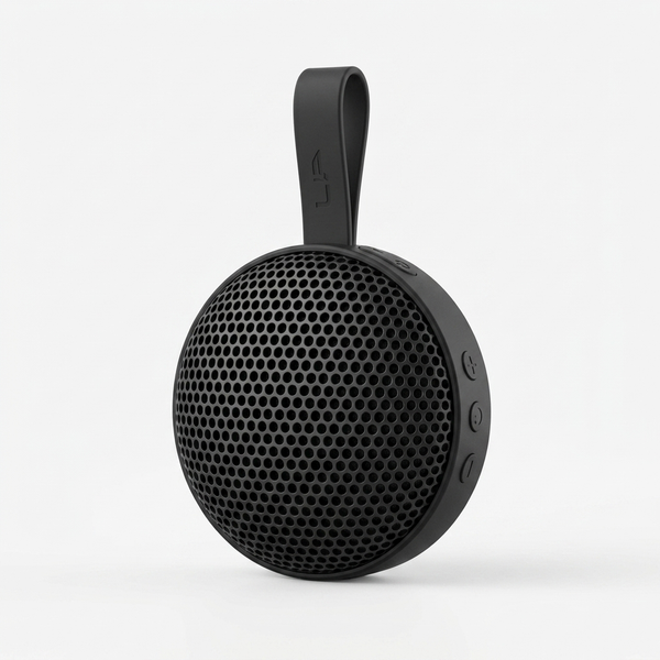 Mini Round Wireless Speaker with Carry Loop