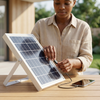 25W Solar Charger Panel 18V with USB Cable