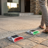 Solar LED Road Stud - Red & Green Warning Marker
