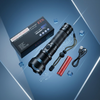 High Power Rechargeable LED Torch with Battery & Cable