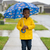 Kids Blue Vehicle Print Umbrella