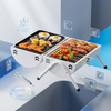 Portable Charcoal Grill Heat Source Double Sided Barbecue