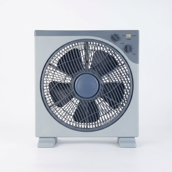 Condere 12'' Box Fan (3 Speed and Timer and Oscillating)