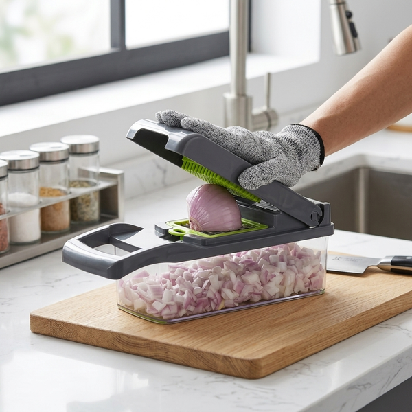 Multi-functional Vegetable Chopper And Slicer
