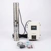 AC-DC Borehole Water Pump 4SSHi-H16.0-70-192-1500 with control panel and installation accessories