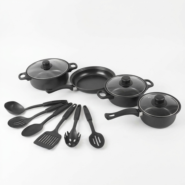 Stainless Steel Cookware 13 Pieces Set