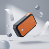 Power Box Label Printer G18 in compact design with orange and black colors, ideal for everyday labeling tasks.