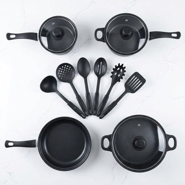 Stainless Steel Cookware 13 Pieces Set