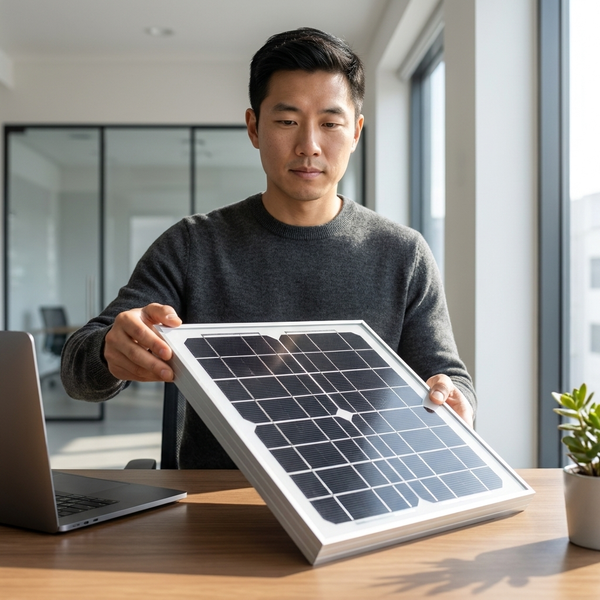 18V 20W Solar Panel – Compact Renewable Power Module