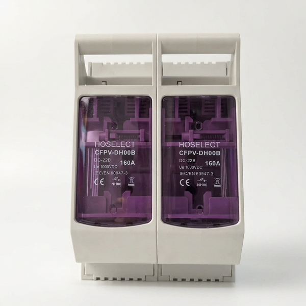 2-Way 160A DC Fuse Box CFPV-DH00B designed for DC electrical and power distribution applications.