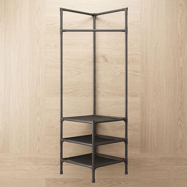 Multifunctional Floor Standing Corner Coat Rack