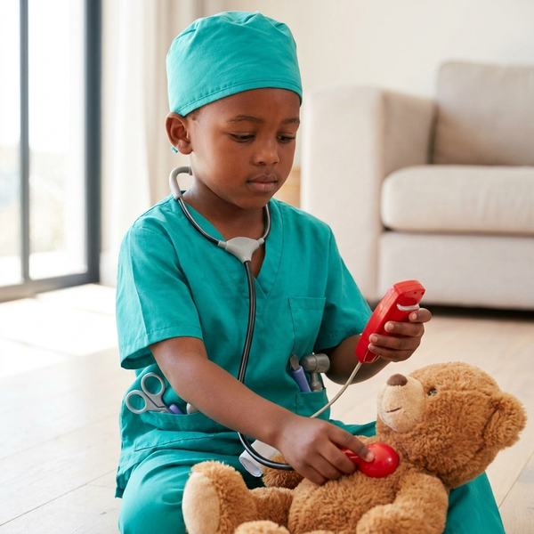 Doctor Surgeon Role Play Costume For Kids
