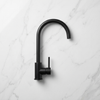 Black Round Kitchen Sink Faucet