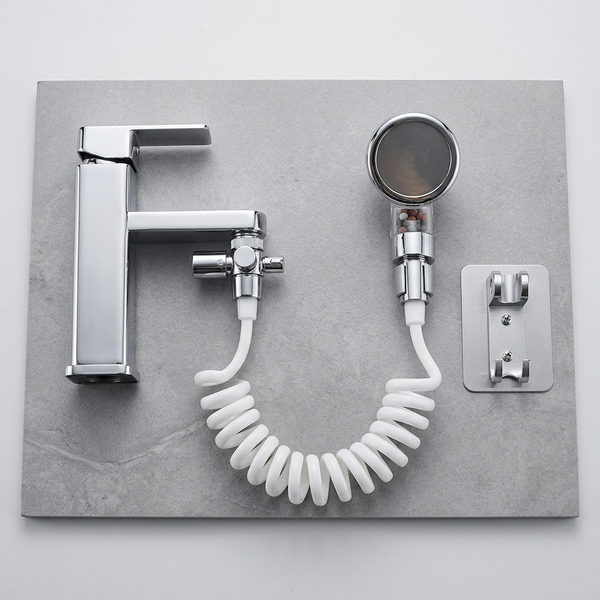 Retractable Shower Head or Sink Hose Water Pipe Faucet Bathroom Tap