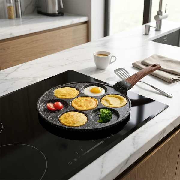 Non Stick Round Smiling Face Baking Pan
