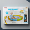 3-in-1 Baby Activity Play Gym & Ball Pit packaging showing colorful ball pit and baby playing.