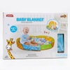 3-in-1 Baby Activity Play Gym & Ball Pit packaging featuring a baby and colorful balls.