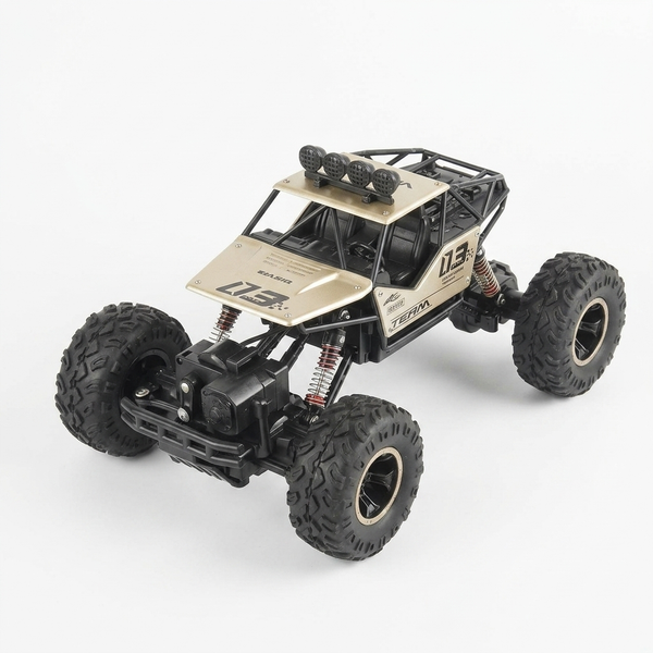 4WD Remote Control Off-Road Rock Crawler Truck designed for rough terrain and obstacle courses.