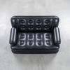 5-in-1 Inflatable Air Couch in black, designed for multiple uses as a chair, lounger, or bed.