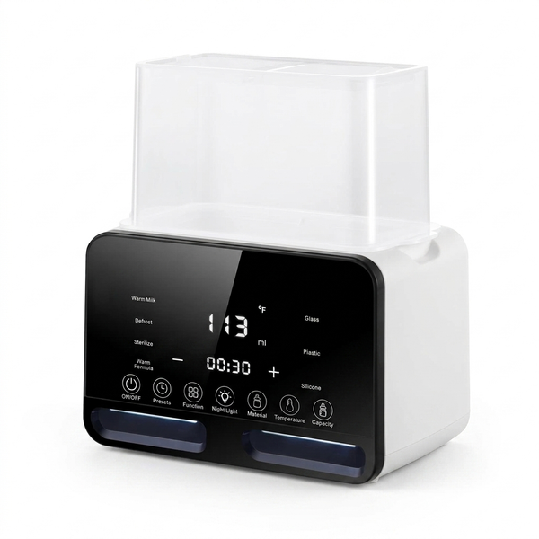 Double Baby Bottle Warmer & Sterilizer