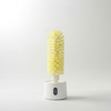 Electric Cleaning Brush with Rotating Brush Head on a white background, showcasing its cylindrical bristle design.